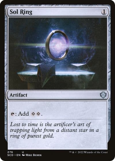 Sol Ring Starter Commander Decks Magic card