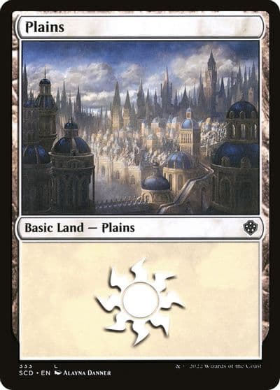 Plains 333 Starter Commander Decks Magic card