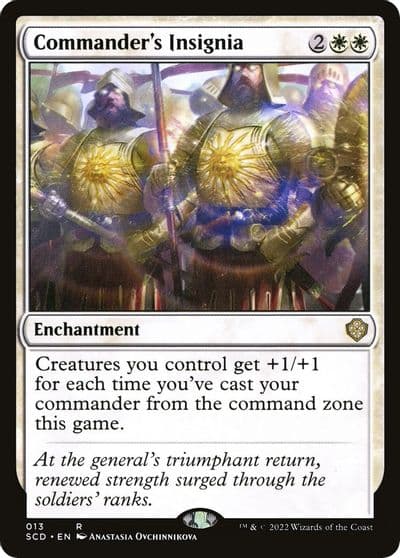 Commanders Insignia Starter Commander Decks Magic card