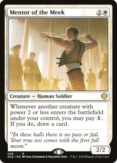 Mentor of the Meek Starter Commander Decks Magic card