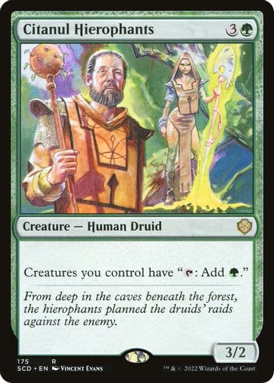 Citanul Hierophants Starter Commander Decks Magic card