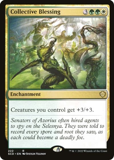 Collective Blessing Starter Commander Decks Magic card