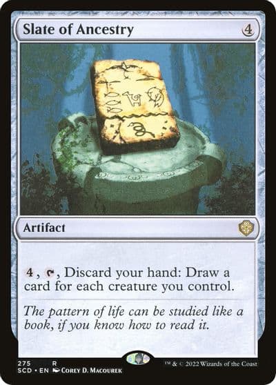 Slate of Ancestry Starter Commander Decks Magic card