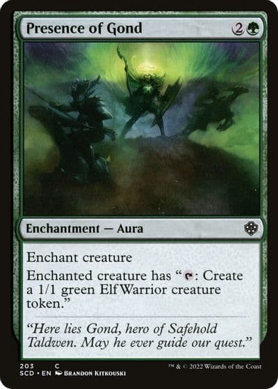 Presence of Gond Starter Commander Decks Magic card