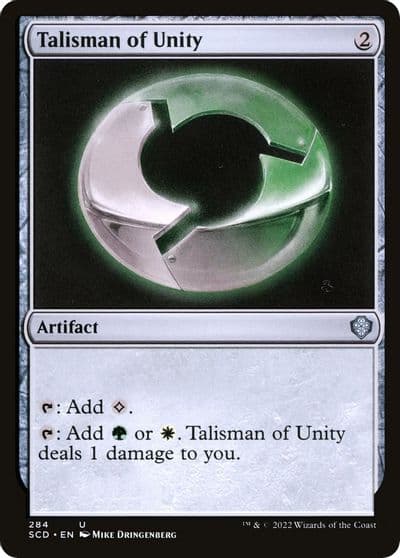 Talisman of Unity Starter Commander Decks Magic card