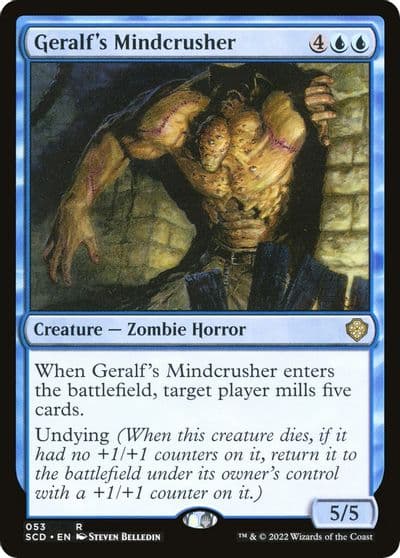Geralfs Mindcrusher Starter Commander Decks Magic card