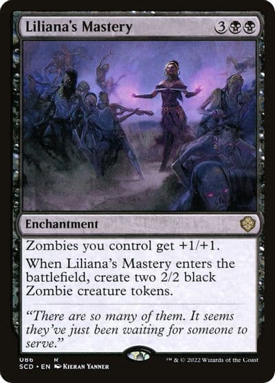 Lilianas Mastery Starter Commander Decks Magic card