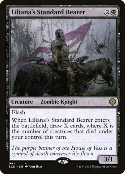 Lilianas Standard Bearer Starter Commander Decks Magic card