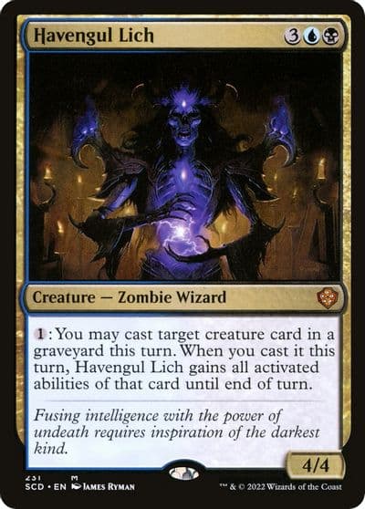 Havengul Lich Starter Commander Decks Magic card