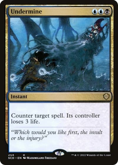 Undermine Starter Commander Decks Magic card