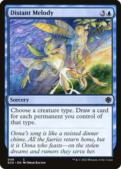Distant Melody Starter Commander Decks Magic card