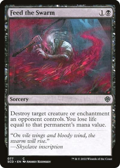 Feed the Swarm Starter Commander Decks Magic card