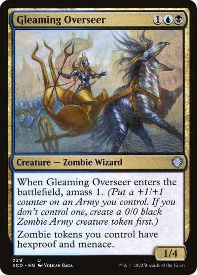 Gleaming Overseer Starter Commander Decks Magic card