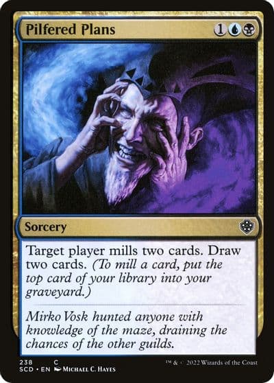 Pilfered Plans Starter Commander Decks Magic card
