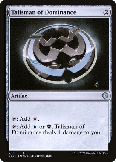 Talisman of Dominance Starter Commander Decks Magic card