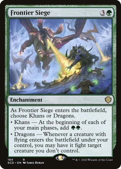 Frontier Siege Starter Commander Decks Magic card