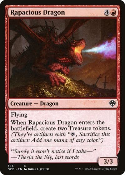 Rapacious Dragon Starter Commander Decks Magic card