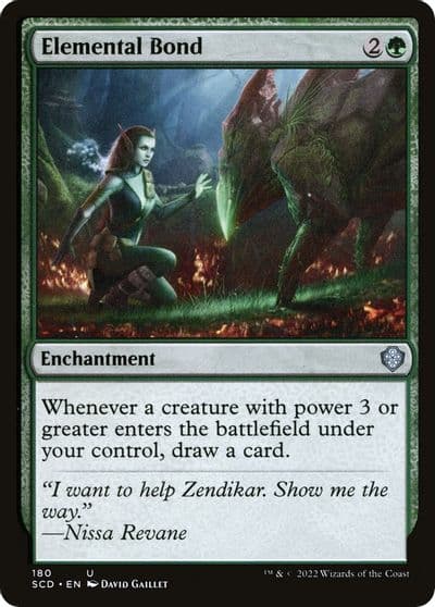 Elemental Bond Starter Commander Decks Magic card