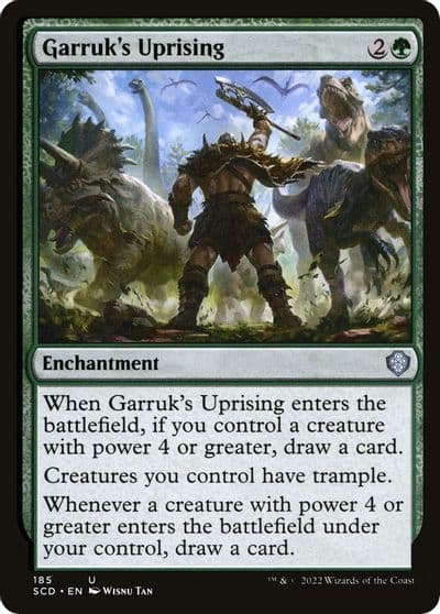 Garruks Uprising Starter Commander Decks Magic card