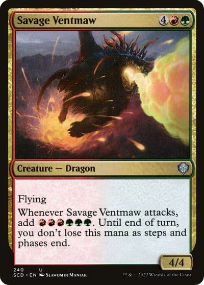 Savage Ventmaw Starter Commander Decks Magic card