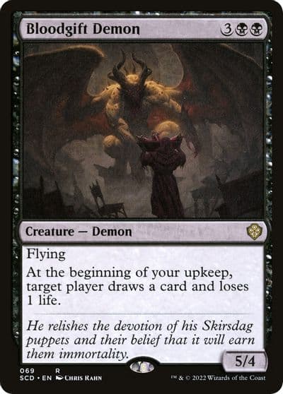 Bloodgift Demon Starter Commander Decks Magic card