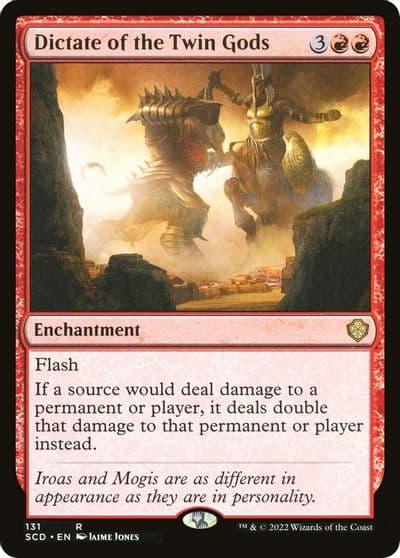 Dictate of the Twin Gods Starter Commander Decks Magic card