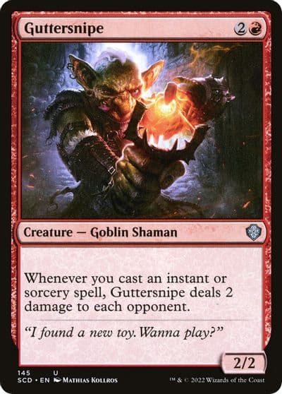 Guttersnipe Starter Commander Decks Magic card