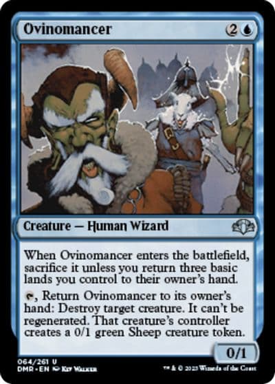 Ovinomancer Dominaria Remastered Magic card