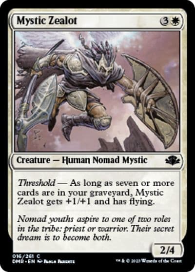 Mystic Zealot Dominaria Remastered Magic card
