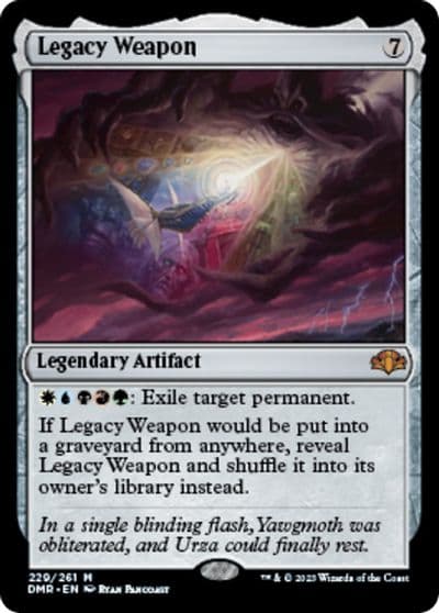 Legacy Weapon Dominaria Remastered Magic card