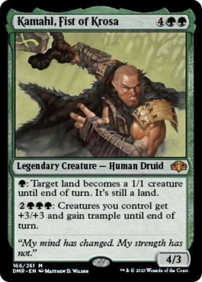 Kamahl Fist of Krosa Dominaria Remastered Magic card