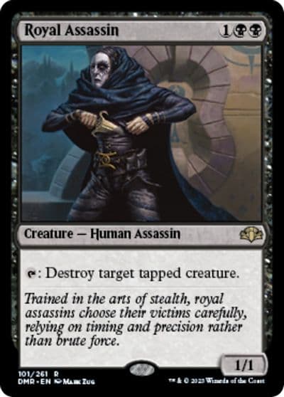 Royal Assassin Dominaria Remastered Magic card