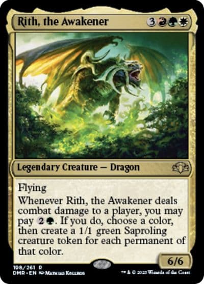 Rith the Awakener Dominaria Remastered Magic card