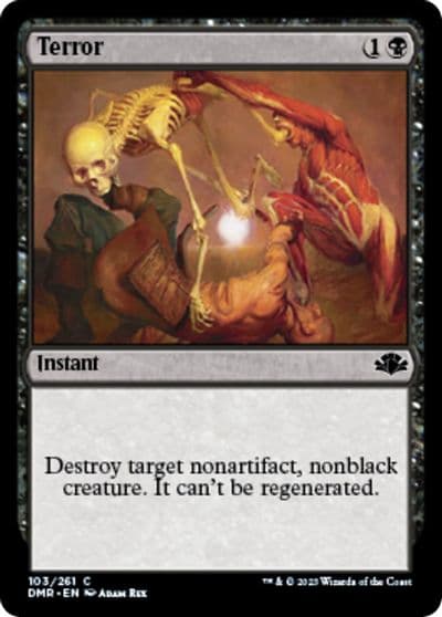 Terror Dominaria Remastered Magic card
