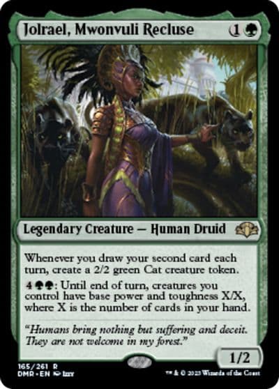 Jolrael Mwonvuli Recluse Dominaria Remastered Magic card