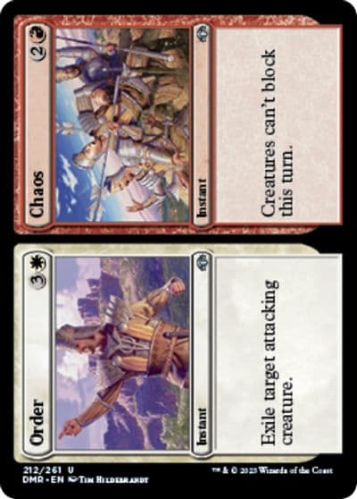 Order Chaos Dominaria Remastered Magic card