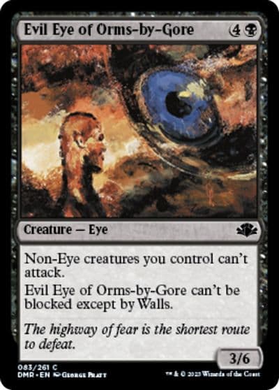 Evil Eye of Orms by Gore Dominaria Remastered Magic card
