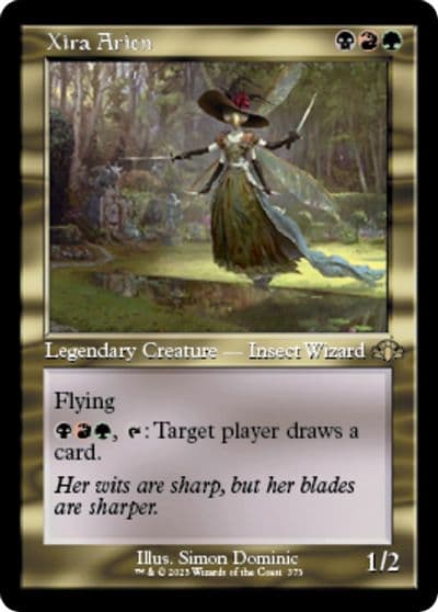 Xira Arien Retro Frame Dominaria Remastered Magic card