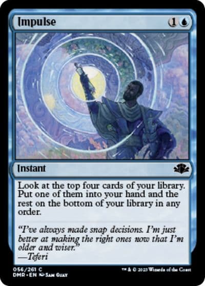 Impulse Dominaria Remastered Magic card