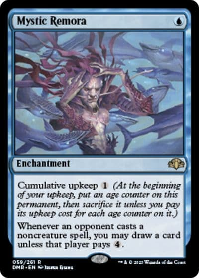 Mystic Remora Dominaria Remastered Magic card