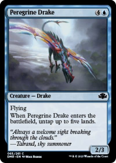 Peregrine Drake Dominaria Remastered Magic card