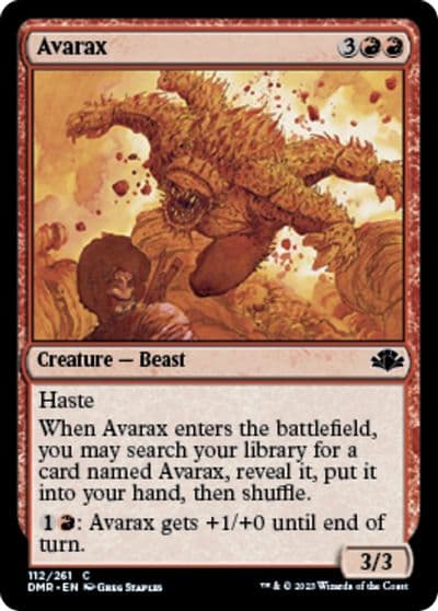 Avarax Dominaria Remastered Magic card
