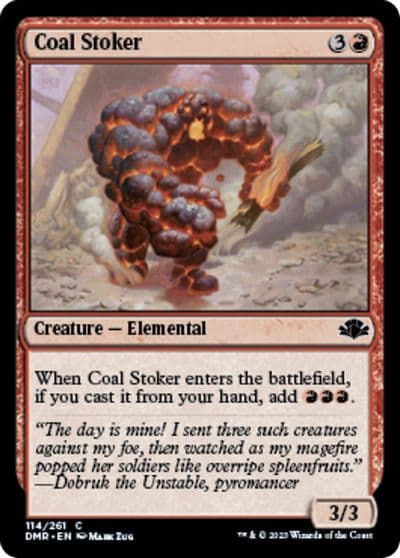 Coal Stoker Dominaria Remastered Magic card
