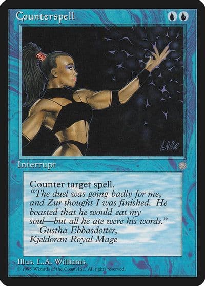 Counterspell Ice Age Magic card