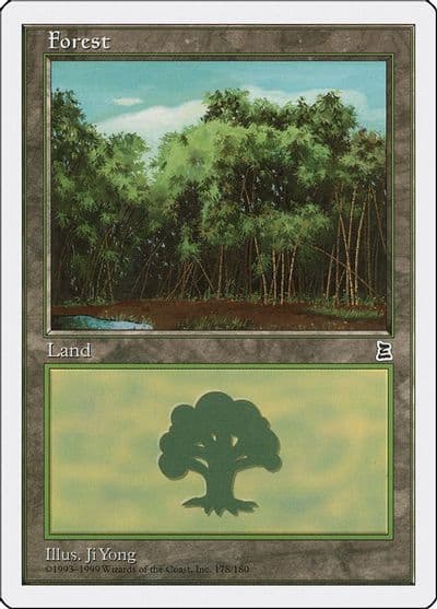 Forest 178 Portal Three Kingdoms Magic card