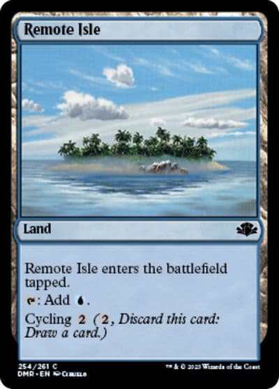 Remote Isle Dominaria Remastered Magic card