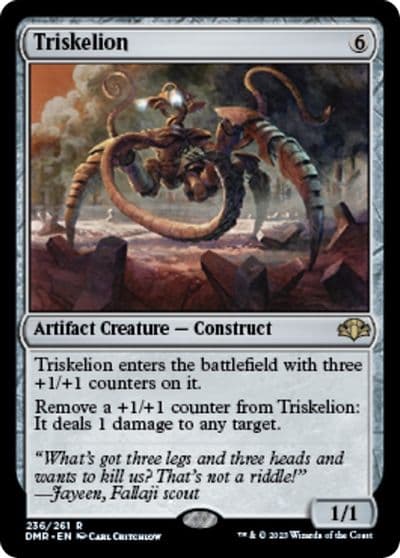 Triskelion Dominaria Remastered Magic card