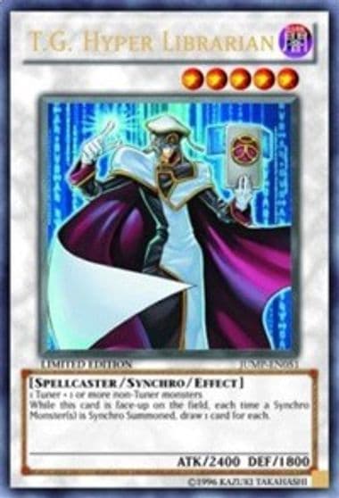 TG Hyper Librarian Shonen Jump Magazine Promos Yu-Gi-Oh! card