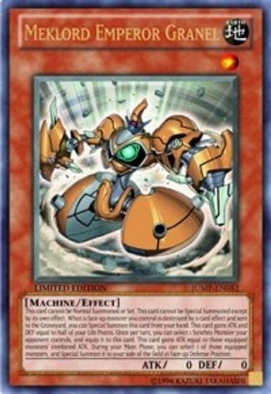 Meklord Emperor Granel Shonen Jump Magazine Promos Yu-Gi-Oh! card