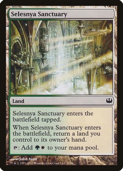 Selesnya Sanctuary Duel Decks: Knights vs. Dragons Magic card